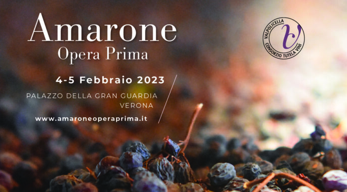 TORNA AMARONE OPERA PRIMA: A Verona il 4 e 5 febbraio
