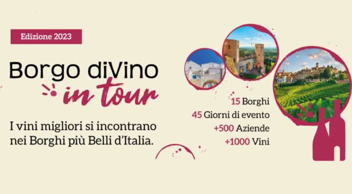BORGO DIVINO ON TOUR: Ritorna in 15 regioni