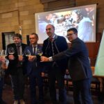 Da sx Vanna Giunti, Gianpaolo Betti, Marco Tansini, Helmuth Kocher, Roberto Di Pietra