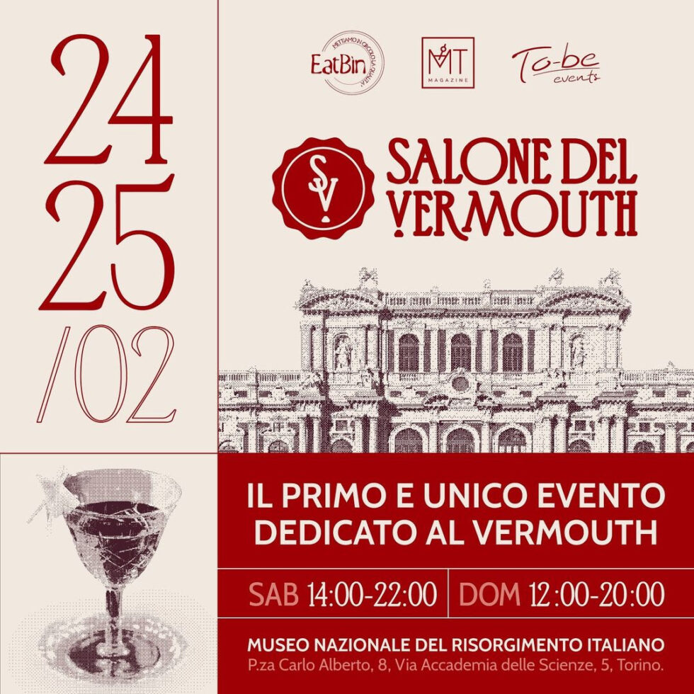 SALONE DEL VERMOUTH: 24 e 25 febbraio a Torino