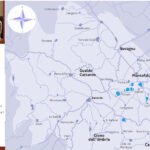 Vineyards map- rosa dei ventiPardi